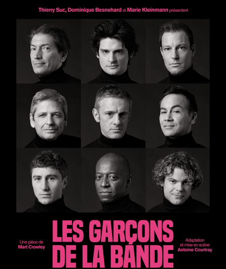 Affiche du spectacle Les garçons de la bande