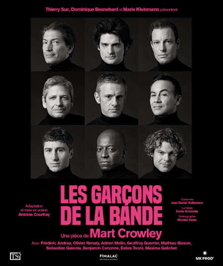 Affiche du spectacle : Les garçons de la bande