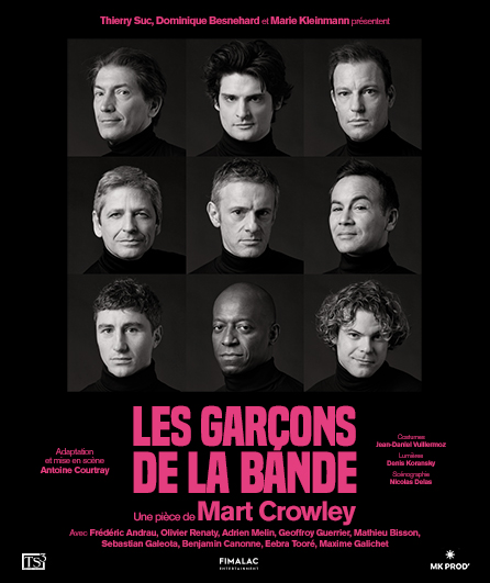 Affiche du spectacle Les garçons de la bande