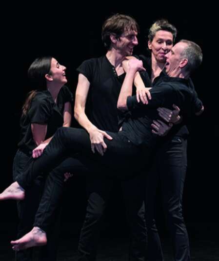 Affiche du spectacle : Je badine avec l'amour