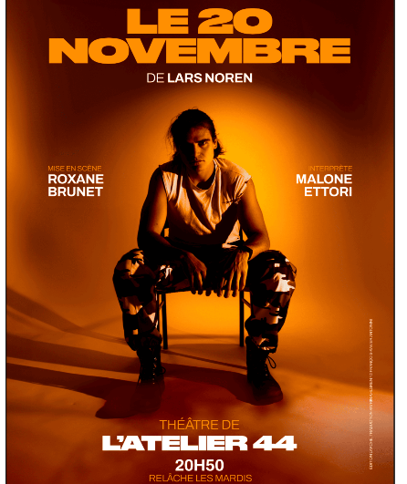 Affiche du spectacle Le 20 Novembre