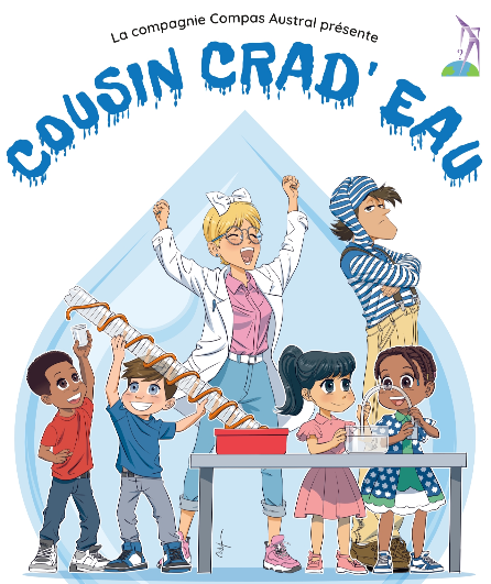 Affiche du spectacle Cousin Crad'eau