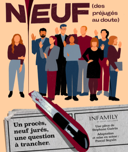 Affiche du spectacle Neuf
