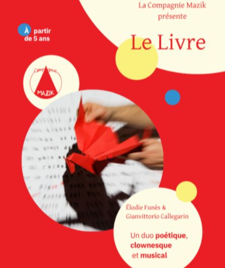 Affiche du spectacle Le Livre