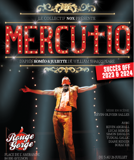 Affiche du spectacle Mercutio