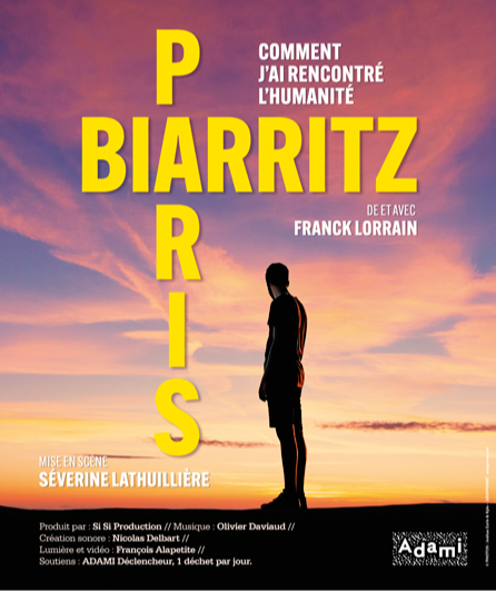 Affiche du spectacle Paris-Biarritz