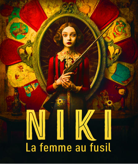 Affiche du spectacle Niki, la femme au fusil
