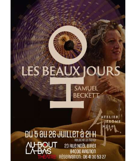 Affiche du spectacle : Oh les beaux jours