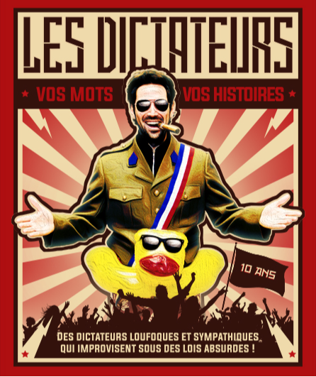 Affiche du spectacle Les Dictateurs