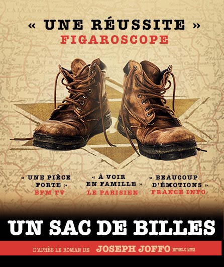 Affiche du spectacle Un Sac de Billes