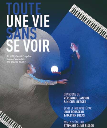 Affiche du spectacle : Toute une vie sans se voir