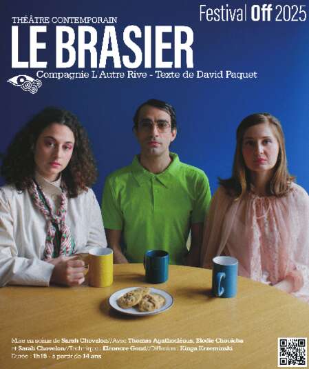 Affiche du spectacle : Le Brasier
