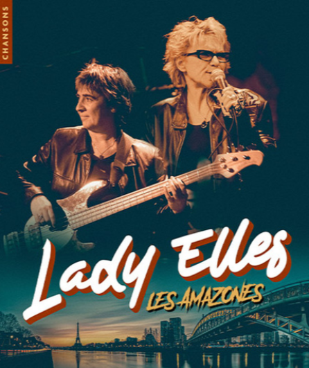 Affiche du spectacle Les Amazones par Lady Elles