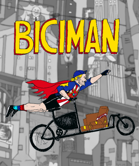 Affiche du spectacle : Biciman