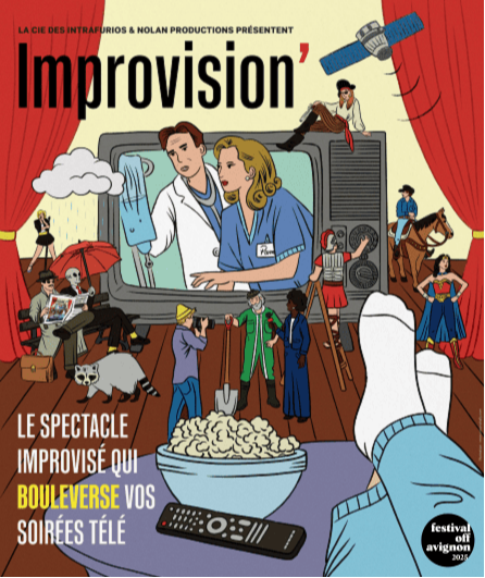 Affiche du spectacle IMPROVISION, demandez l'programme