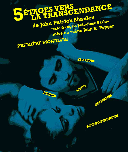 Affiche du spectacle 5 étages vers la transcendance