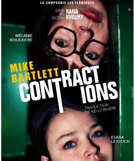 Affiche du spectacle Contractions