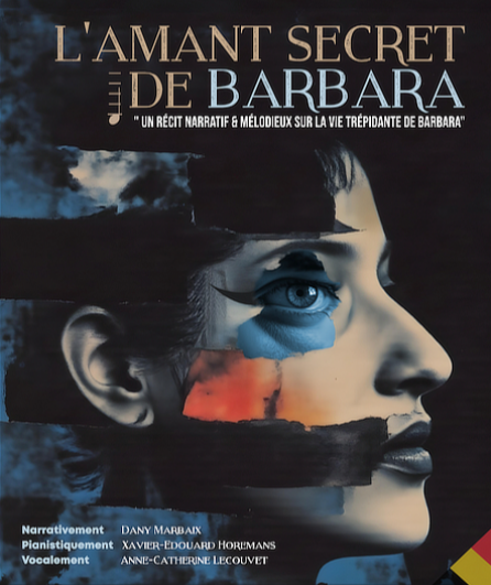 Affiche du spectacle L'amant secret de Barbara