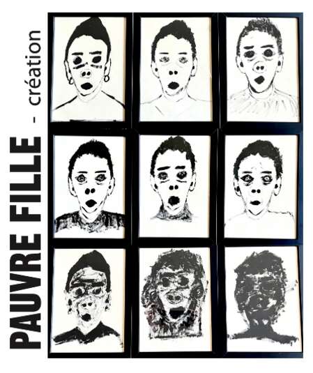 Affiche du spectacle : Pauvre Fille