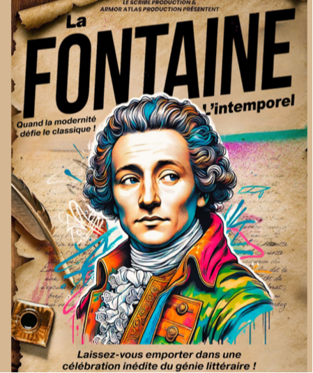 Affiche du spectacle : La Fontaine l'intemporel