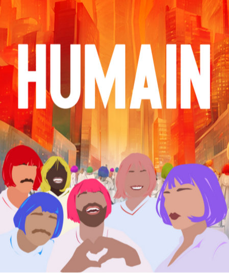 Affiche du spectacle : Humain