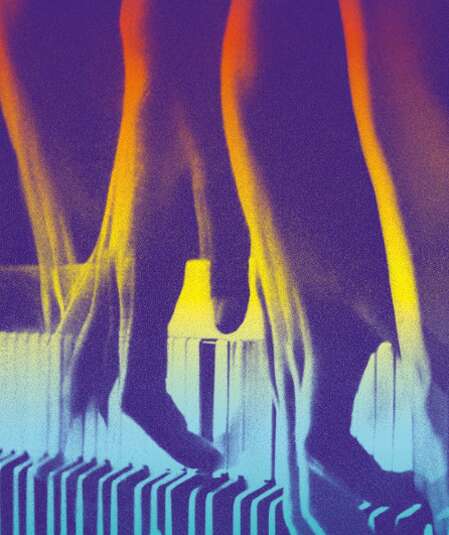 Affiche du spectacle : Quatre mains