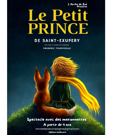 Affiche du spectacle Le petit prince