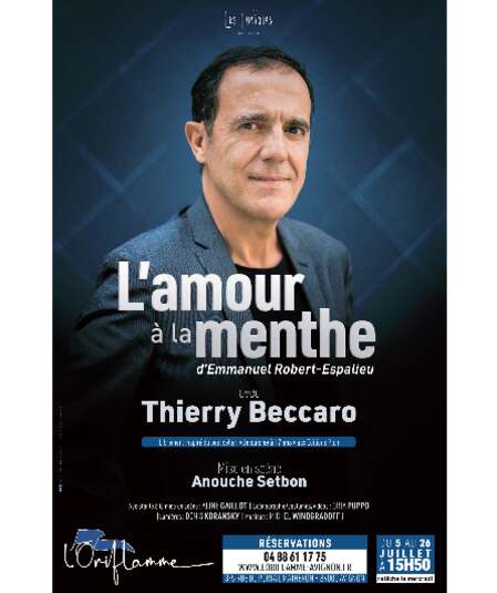 Affiche du spectacle : L'amour à la menthe