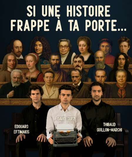 Affiche du spectacle : Si une histoire frappe à ta porte…