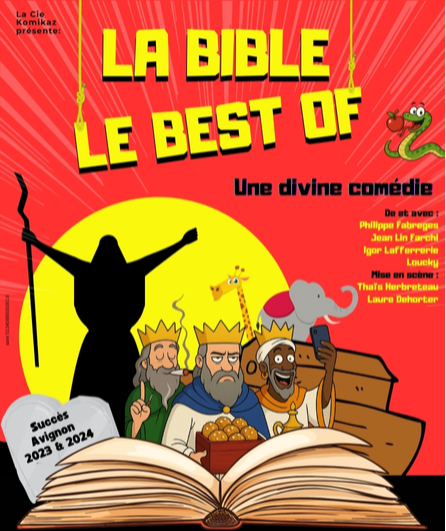 Affiche du spectacle La Bible le best of