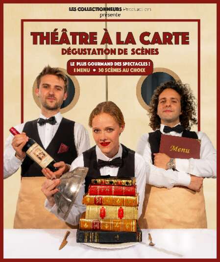 Affiche du spectacle : Théâtre à la carte