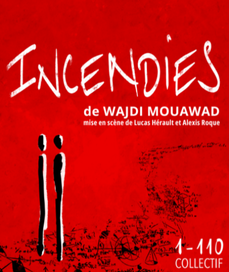 Affiche du spectacle : Incendies