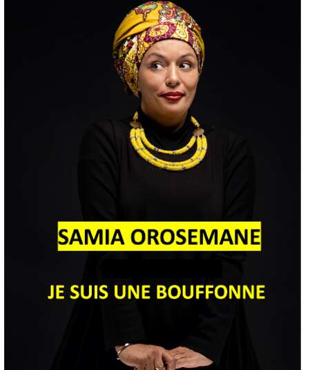 Affiche du spectacle : Je suis une bouffonne