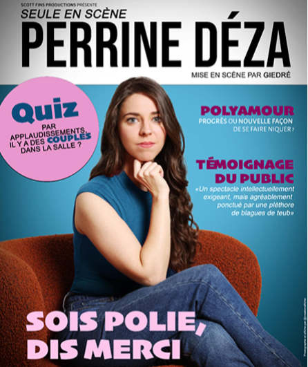 Affiche du spectacle Sois polie, dis merci