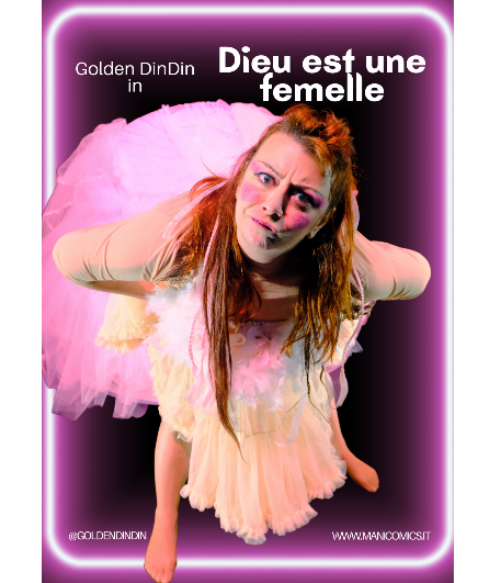 Affiche du spectacle Dieu est une femelle