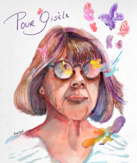 Affiche du spectacle : Pour Gisèle