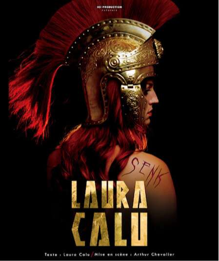 Affiche du spectacle : Laura Calu - Senk