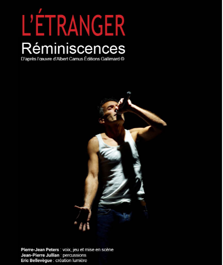 Affiche du spectacle L'Etranger 