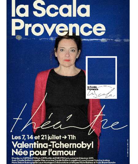 Affiche du spectacle : VALENTINA-TCHERNOBYL, née pour l'amour