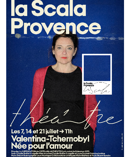 Affiche du spectacle VALENTINA-TCHERNOBYL, née pour l'amour