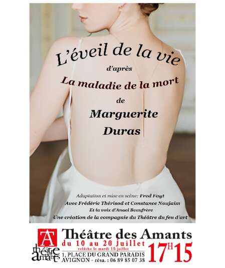 Affiche du spectacle : L'éveil de la vie d'après la maladie de la mort