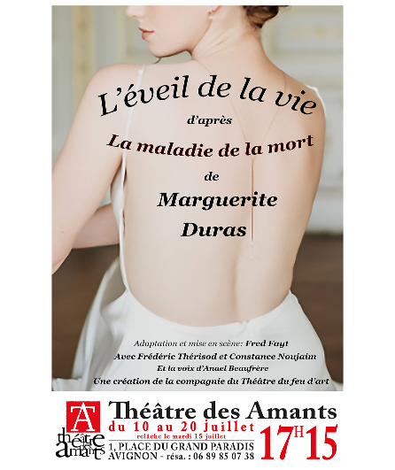 Affiche du spectacle L'éveil de la vie d'après la maladie de la mort