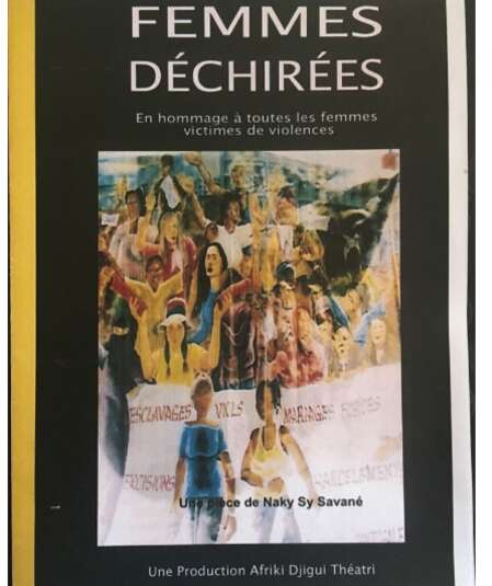 Affiche du spectacle : Femmes déchirées