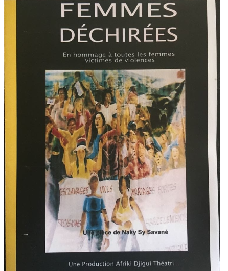 Affiche du spectacle Femmes déchirées