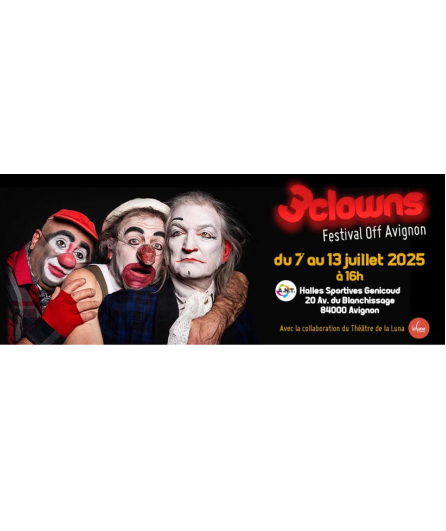 Affiche du spectacle 3clowns