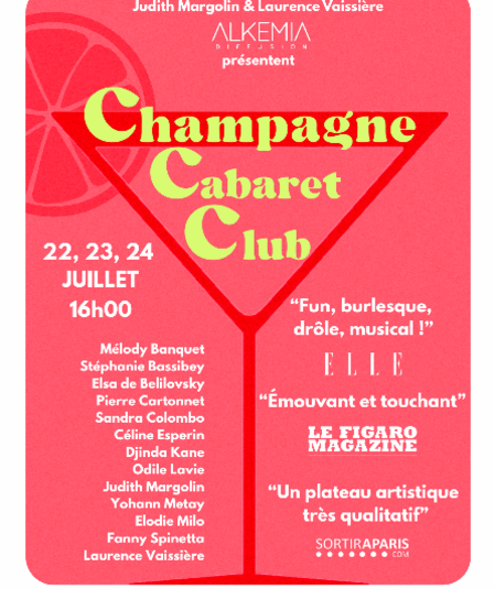 Affiche du spectacle : Champagne Cabaret Club