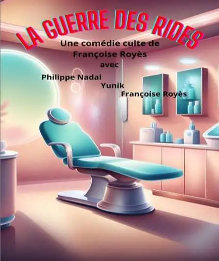 Affiche  spectacle : La guerre des rides