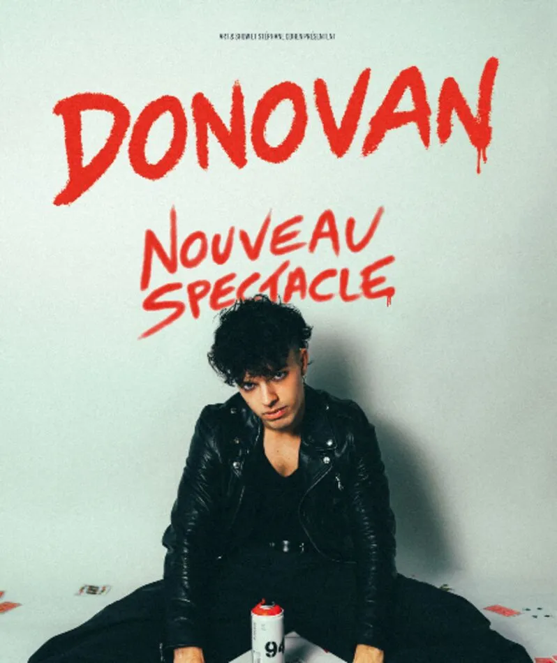 Affiche  spectacle : Donovan - Nouveau spectacle