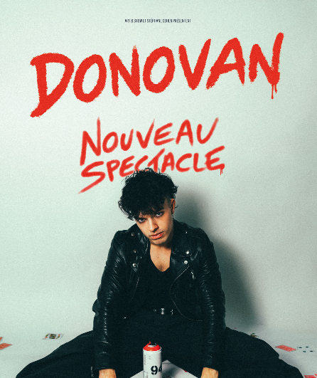 Affiche du spectacle Donovan - Nouveau spectacle