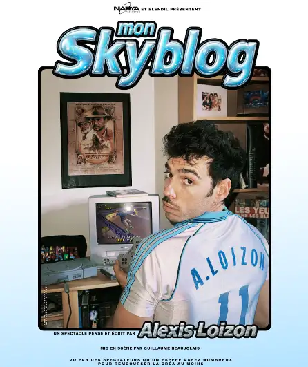 Affiche  spectacle : Mon Skyblog